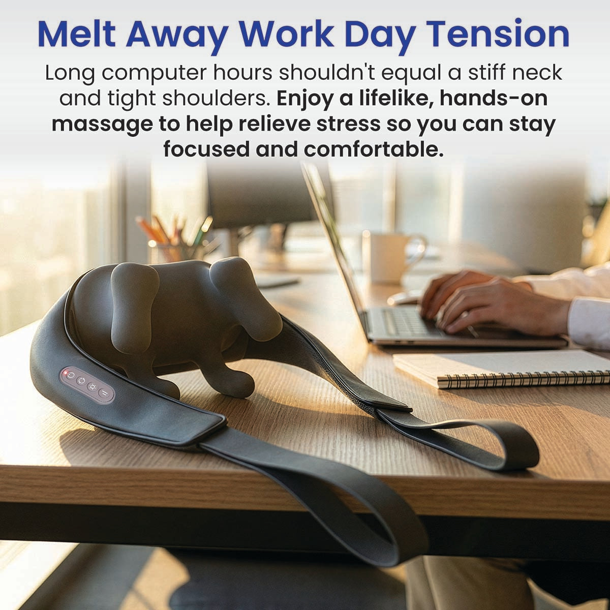 Hand Motion Pro - Neck & Shoulder Massager with Heat