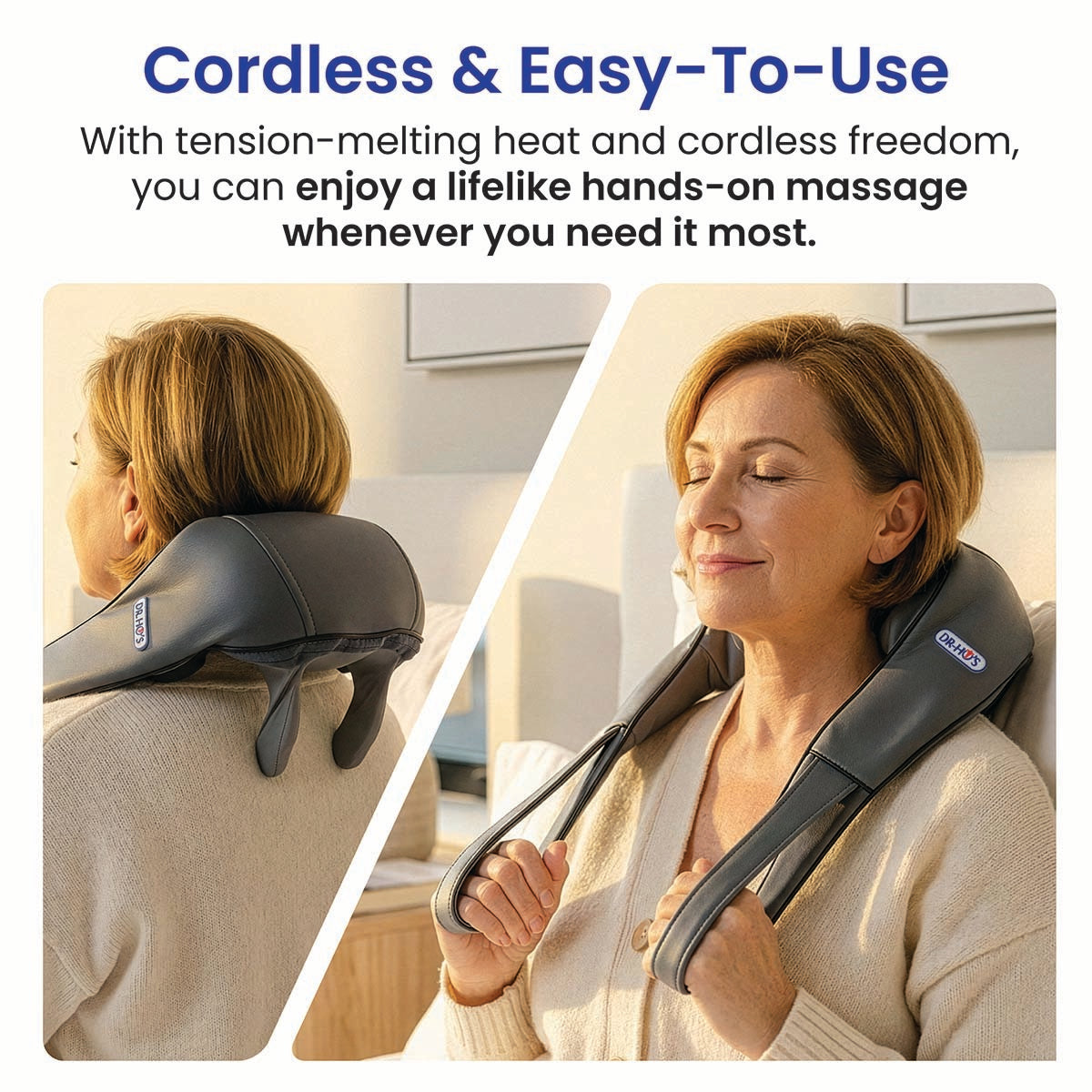 Hand Motion Pro - Neck & Shoulder Massager with Heat