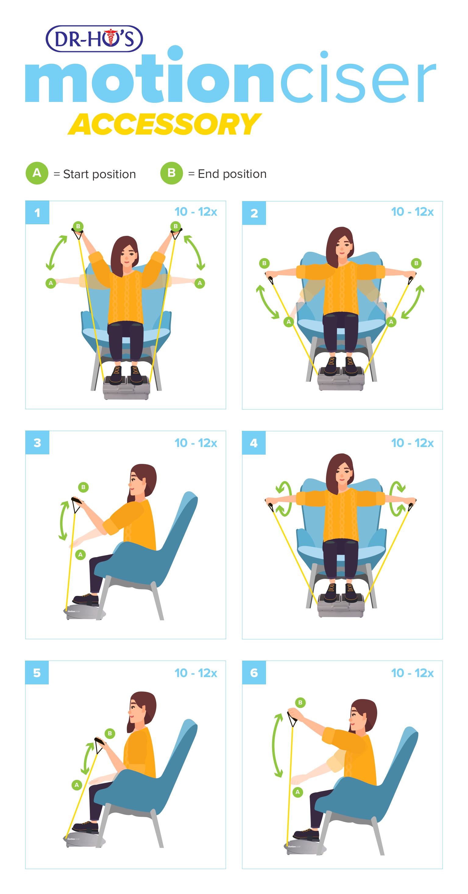 Exercise Bands (for MotionCiser)